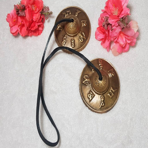 Tingsha Tibetano O Chin Chin - 6 Cm 1