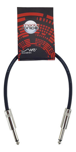 Cable Pedalera Plug Recto Neutrik 15cm Pedal Guitarra Bajo 0