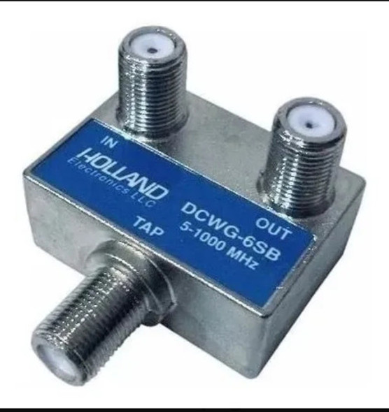 Tap Divisor Derivador Splitter Holland Dcwg9sb Catv Internet 0