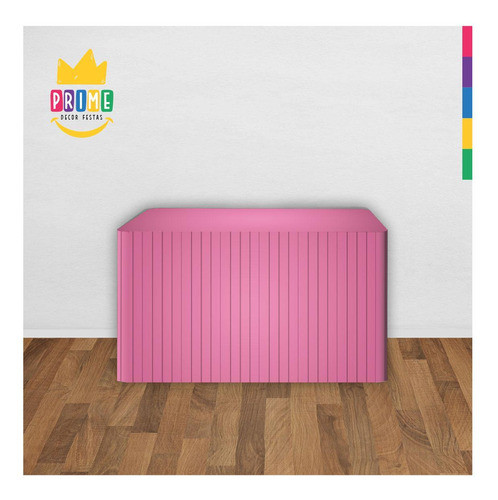 Capa De Mesa Ripado Em Tecido Sublimado Veste Fácil 1