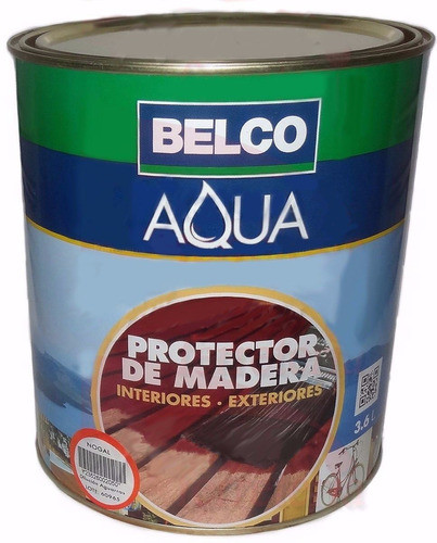 Protector De Madera 4 Litros Belco Interior Exterior 8 Tonos 0