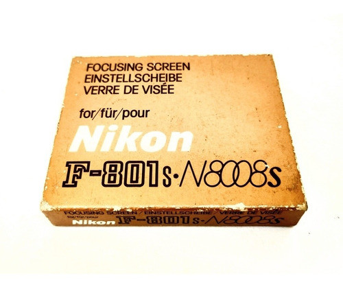 Nikon Pantalla De Enfoque Para F801s-n8008s Focusing Screen 0
