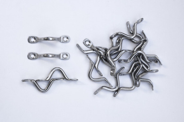 Atalona Omega Acero Inoxidable 4 Mm X 10 Unidades 1