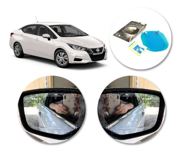 Nissan Sentra Film  Anti Empañante Anti Lluvia P/ Espejos 1 Nissan Sentra Film  Anti Empañante Anti Lluvia P/ Espejos 1