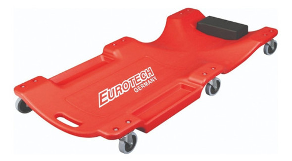 Camilla Mecánico Reforzada Plástica 6 Ruedas Eurotech 0