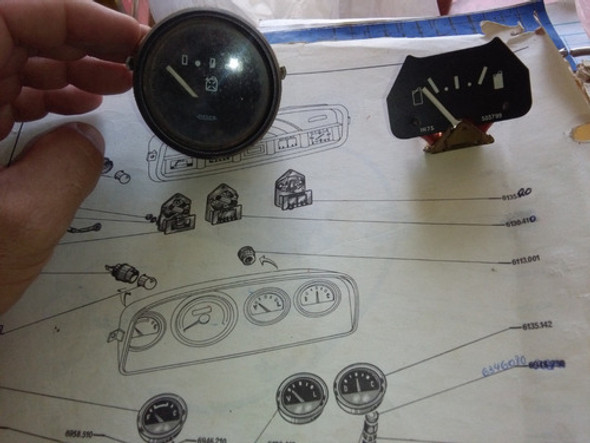 Reloj Medidor De Combustible Peugeot 0 Reloj Medidor De Combustible Peugeot 0