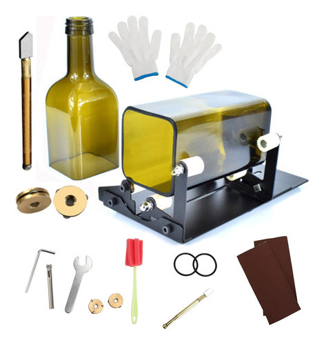 Máquina Cortadora De Botellas De Vidrio Con Kit Completo 0