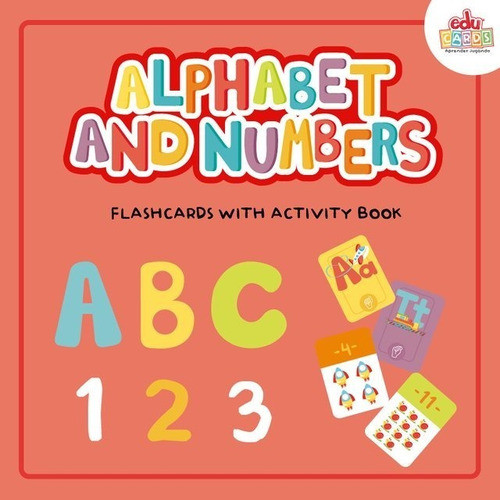 Cartas Didácticas Aprendizaje Alphabet And Numbers Ingles 0