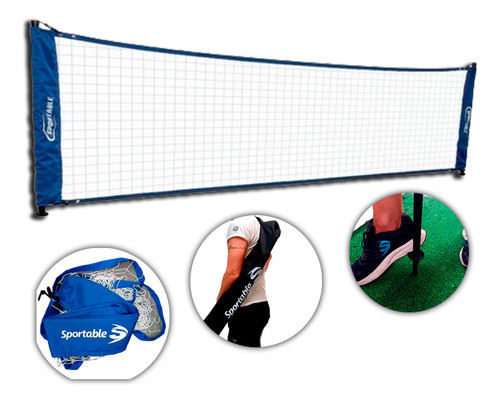 Red Futbol Tenis Con Estaca (3.00x 0.90mts) 0