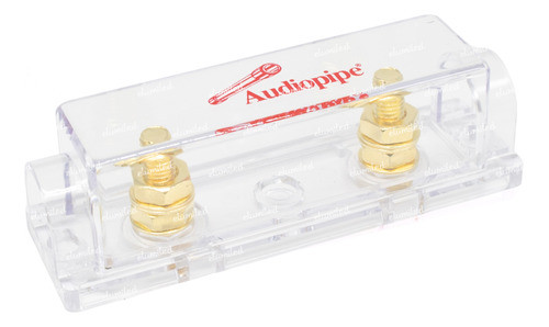 2 Portafusibles Audiocar Anl Cable 0/4 Ga Transparente 0