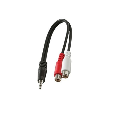 C E Cne428746 6 Inch 3.5mm Stereo Plug To 2 Rca Jack Y 0