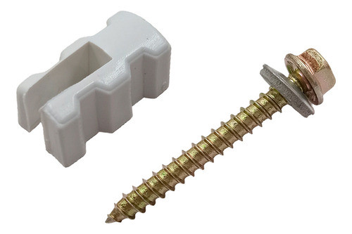 Combo Tornillos 14x2 Punta Aguja C/ Tacos Sinusoidales X 50u 0
