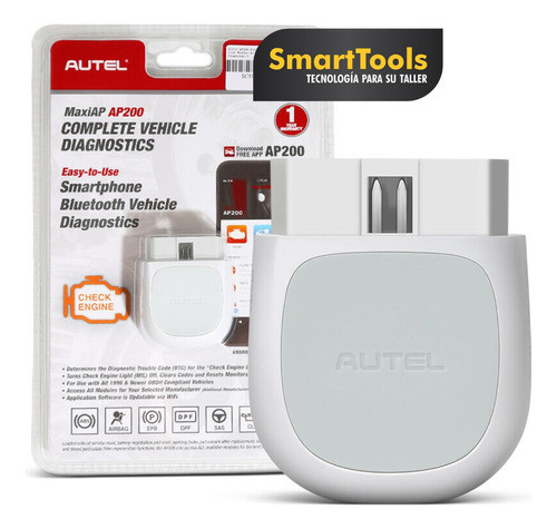 Scanner Autel Maxi Ap200 Bluetooth Obd2 Diagnostico Full 1
