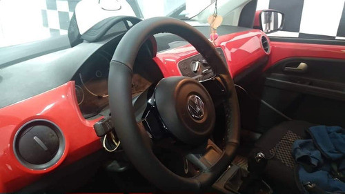 Funda Cubre Volante Vw Up Cuero Vacuno Luca Tiziano Cueros 1