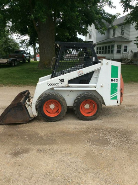 Bobcat 643 Juego De Calcos Adhesivos 0