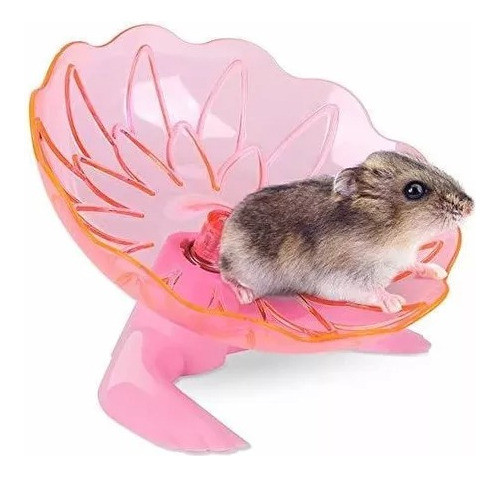 Rueda Disco Acrilica C/ruleman 18cm Hamster Jerbo Ejercicio 1