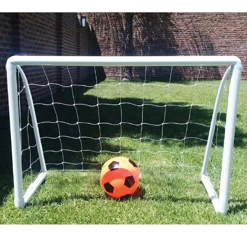 Arco De Futbol Infantil Metalico Desarmable Con Red 1