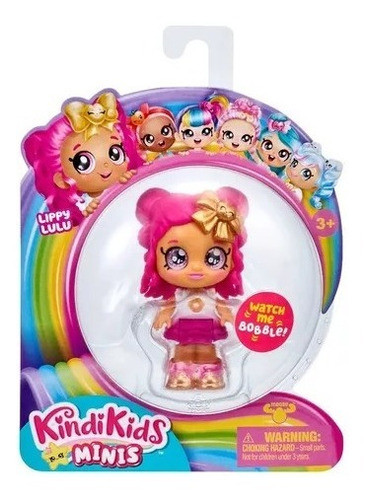 Kindi Kids Minis Muñeca Basica 8 Cm - Lippy Lulu - 1