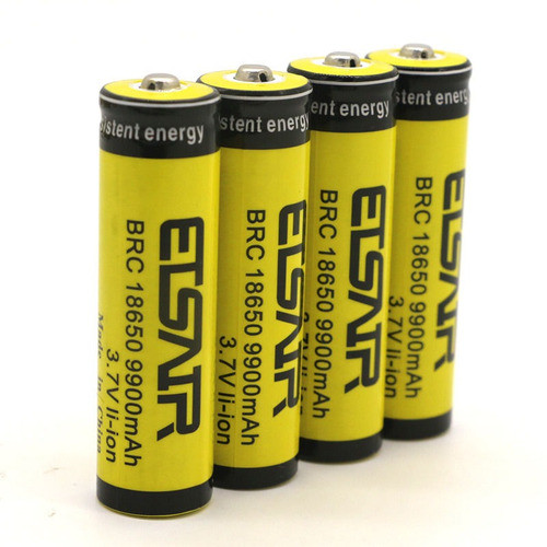 4pcs 18650 3.7v 9900mah Recargable Li-ion Batería Baterías A 0