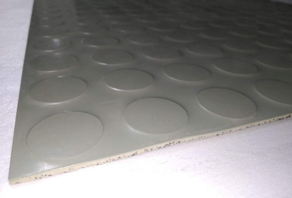 Baldosa Piso De Goma Indelval Clasica Verde Cemento 1