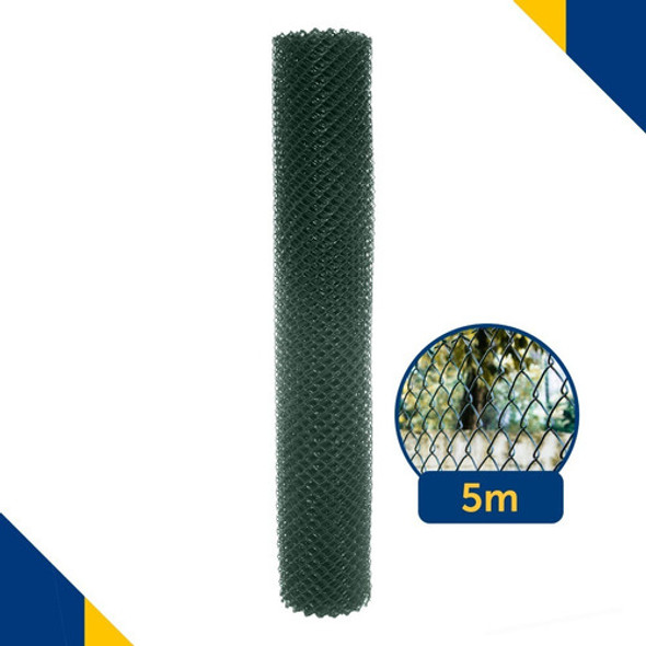Tela Alambrado Malha 25 Mm Fio 2mm Pvc Verde 5x1,15 Metros 1