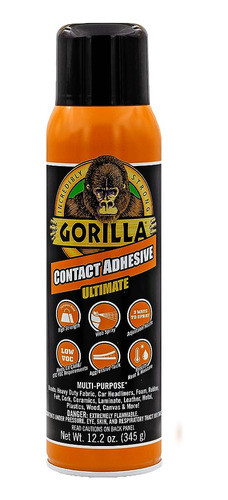 Gorilla Contact Adhesive Ultimate, 12.2oz Web Spray Adhesive 0