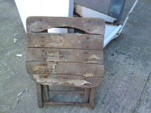 Banco Plegable Antiguo 1