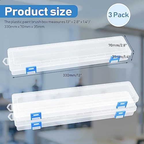 Fireboomoon Paquete De 3 Soportes Para Pinceles De 1