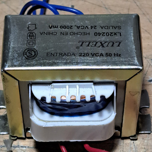 Transformador Luxell 24v, 2 Amper, 48w, Proyectos 1