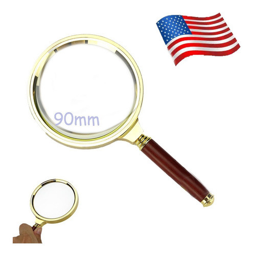 3,6  90mm Mano 10 X Lupa Lupa Lupa Lectura Joyería 0