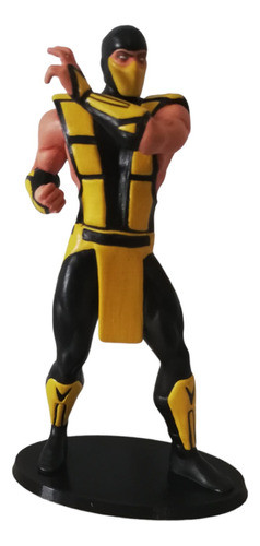 Scorpion De Mortal Kombat 3. Figura De 15 Cm. Impresion 3d, 0
