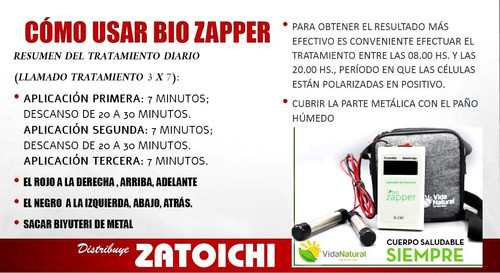 Vida Natural Biozapper Modulador Alta Frecuencia - Bienestar 1