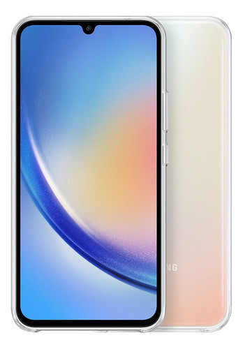 Estuche Samsung A34 Original  Clear cover dimm 0