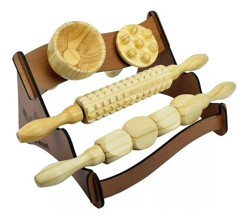 Kit Maderoterapia  Con  Soporte 0