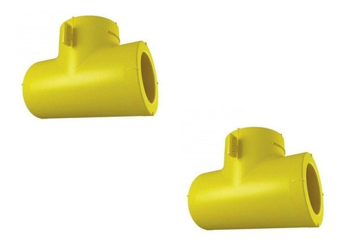 Tee Termofusión Gas 25 Mm ( 3/4 Pulgada ) Vantec (2 Unid) 0