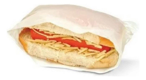 500 Sacos De Plástico Delivery Hot Dog Cachorro Quente 1