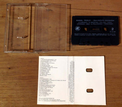 Aníbal Troilo Sus Mejores Momentos Cassette 1