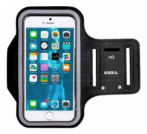 Funda Brazalete Porta Celular Tactil Brazo Para Correr 6 Pul 1