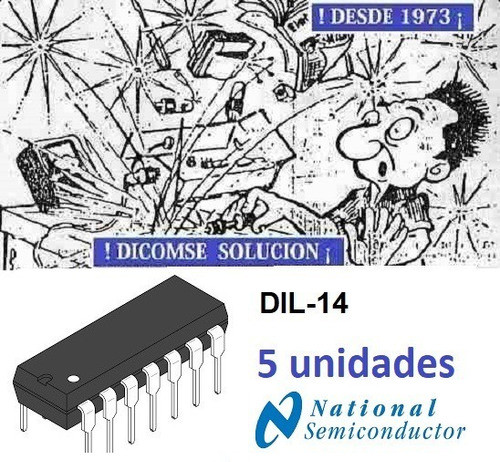 Lm324n Lm324   Low Power Quad Opl Amplifier Dil-14  X 5 0