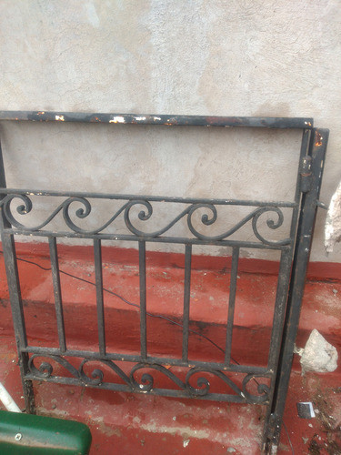 Puerta Reja Baja 70x80 Con Bisagras 1