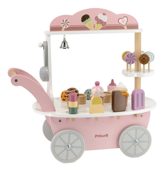 Carrito Polar B De Madera - Genérico 0