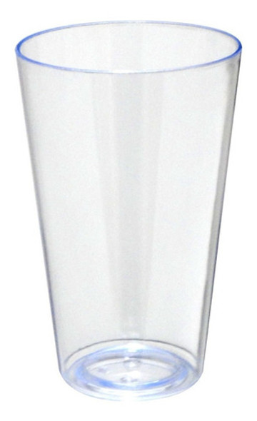 Copo Caldereta Acrílico 350ml Cristal Não Descartável  10 Un 0