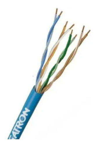 Cabo De Rede Utp Cftv Azul Cx300m - Ultra Megatron 1