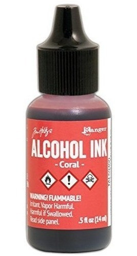 Ranger Coral Tim Holtz Alcohol Ink .5oz 0