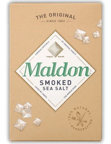 Sal Marinho Defumado Maldon (125gr) - Envio Imediato 0