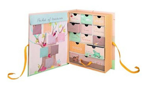 Caixa Os Primeiros Tesouros Do Bebê-les Papoum - Moulin Roty 1