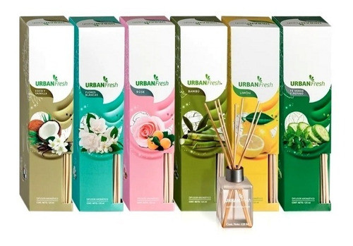 Difusores Aromatizadores Urban Fresh Fragancias Pack X6 Und 0