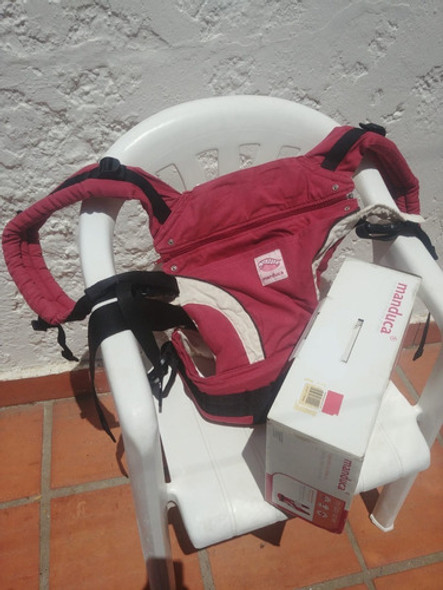 Portabebe Rojo Manduca - 100 % Bio Algodón 1