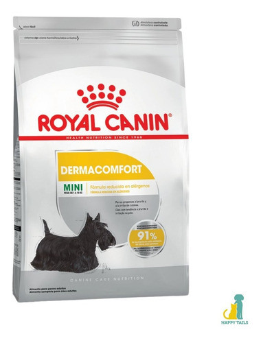 Royal Canin Mini Dermacomfort  X 3 Kg + Happy Tails 0