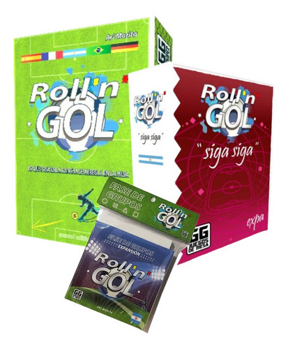 Combo Juego Roll And Gol +2 Expansiones Futbol Mundial Fifa 0
